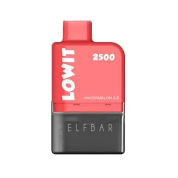 elfbar lowit podsystem starterkit mit watermelon ice, 2500 puffs und 20mg nikotin