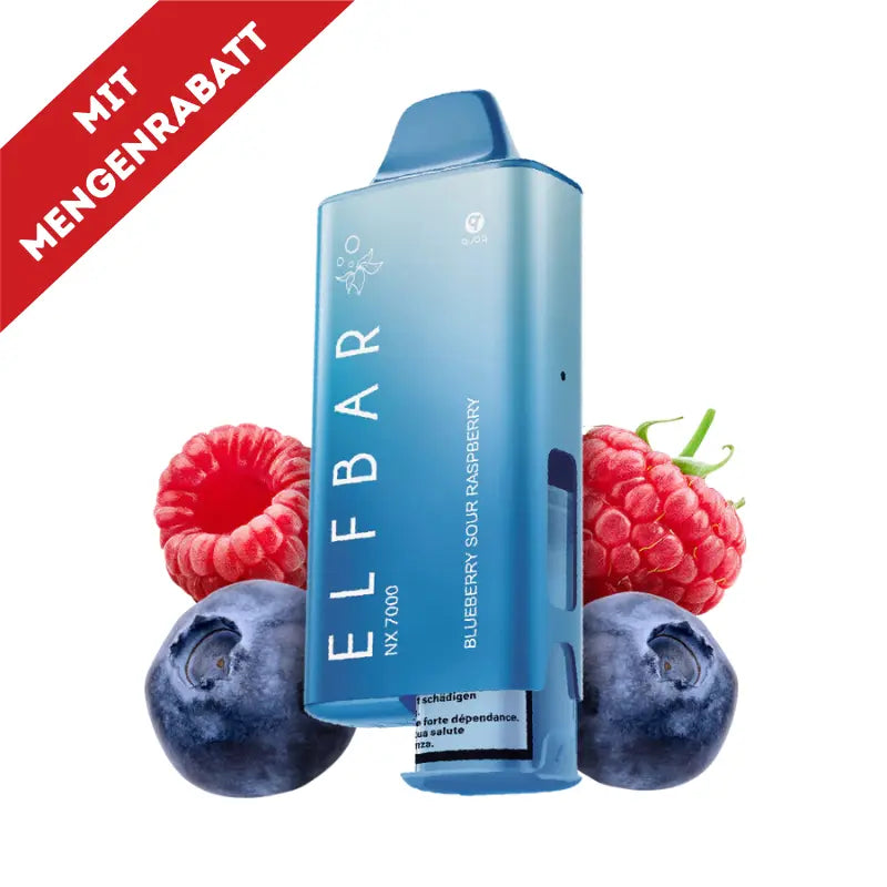 Elfbar NX 7000 Kit - Blueberry Sour Raspberry 20mg