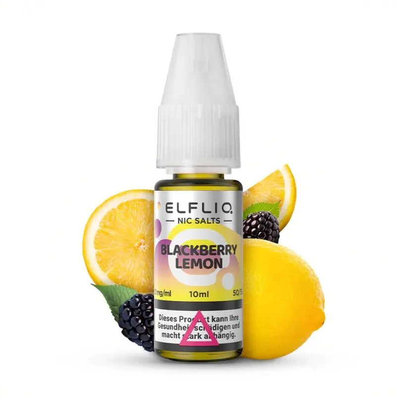e-liquid elfliq elf bar blackberry lemon 10ml mit 10mg oder 20mg nikotin