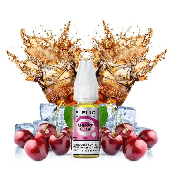 e-liquid elfliq elf bar cherry cola 10ml mit 10mg oder 20mg nikotin