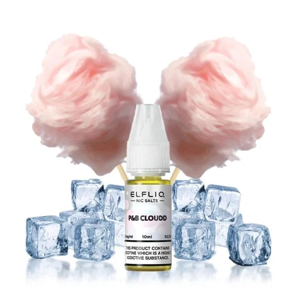 e-liquid elfliq elf bar p&b cloudd 10ml mit 10mg oder 20mg nikotin