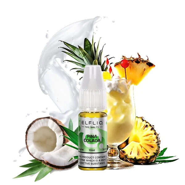 e-liquid elfliq elf bar pina colada 10ml mit 10mg oder 20mg nikotin