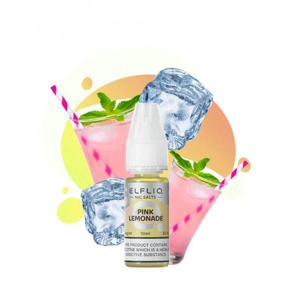 e-liquid elfliq elf bar pink lemonade 10ml mit 10mg oder 20mg nikotin