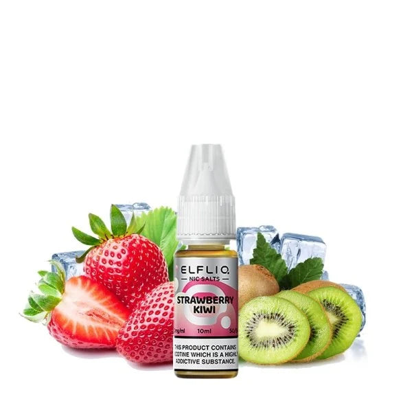 e-liquid elfliq elf bar strawberry kiwi 10ml mit 10mg oder 20mg nikotin