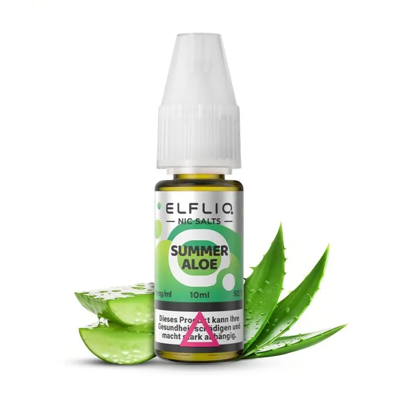 e-liquid elfliq elf bar summer aloe 10ml mit 10mg oder 20mg nikotin