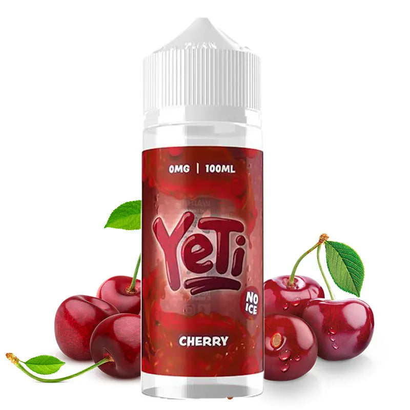 e-liquid yeti, 100ml ohne nikotin, cherry