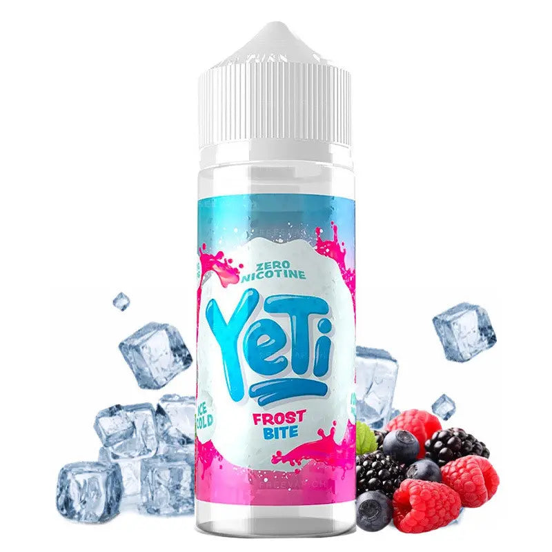 e-liquid yeti, 100ml ohne nikotin, frost bite
