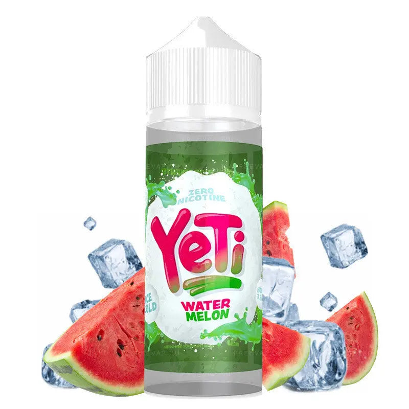 e-liquid yeti, 100ml ohne nikotin, watermelon ice