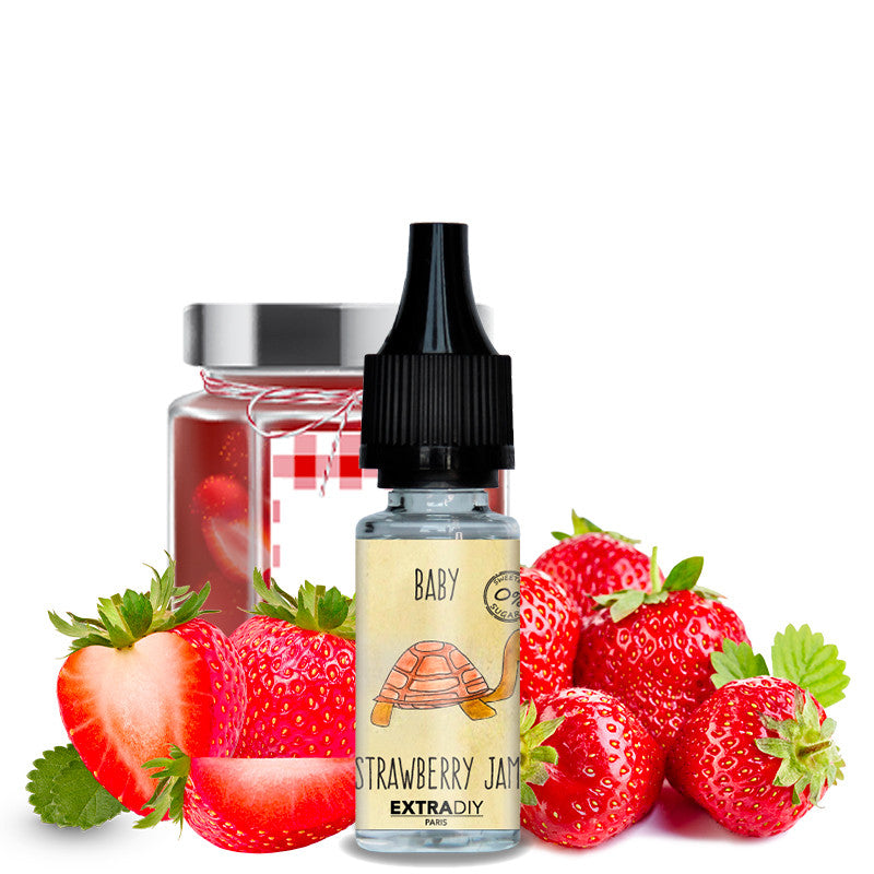 extradiy konzentrat aroma diy baby strawberry jam 10ml