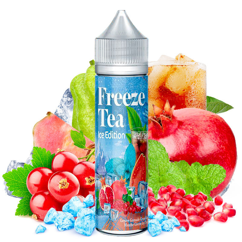 freeze tea e-liquid guave johannisbeere icemint eistee 50ml ohne nikotin
