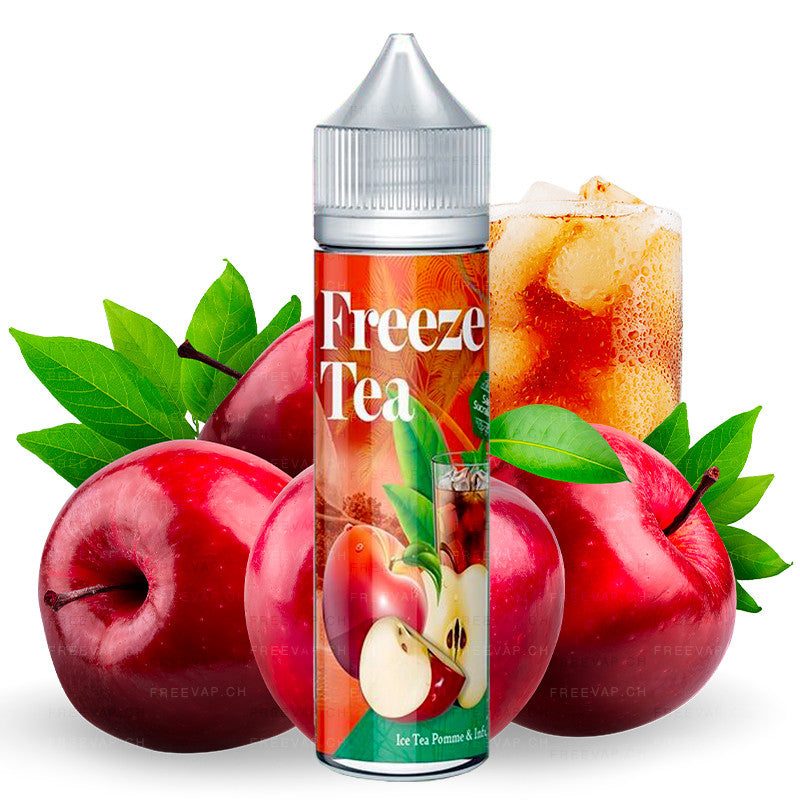 freeze tea e-liquid icetee apfel kräutertee 50ml ohne nikotin