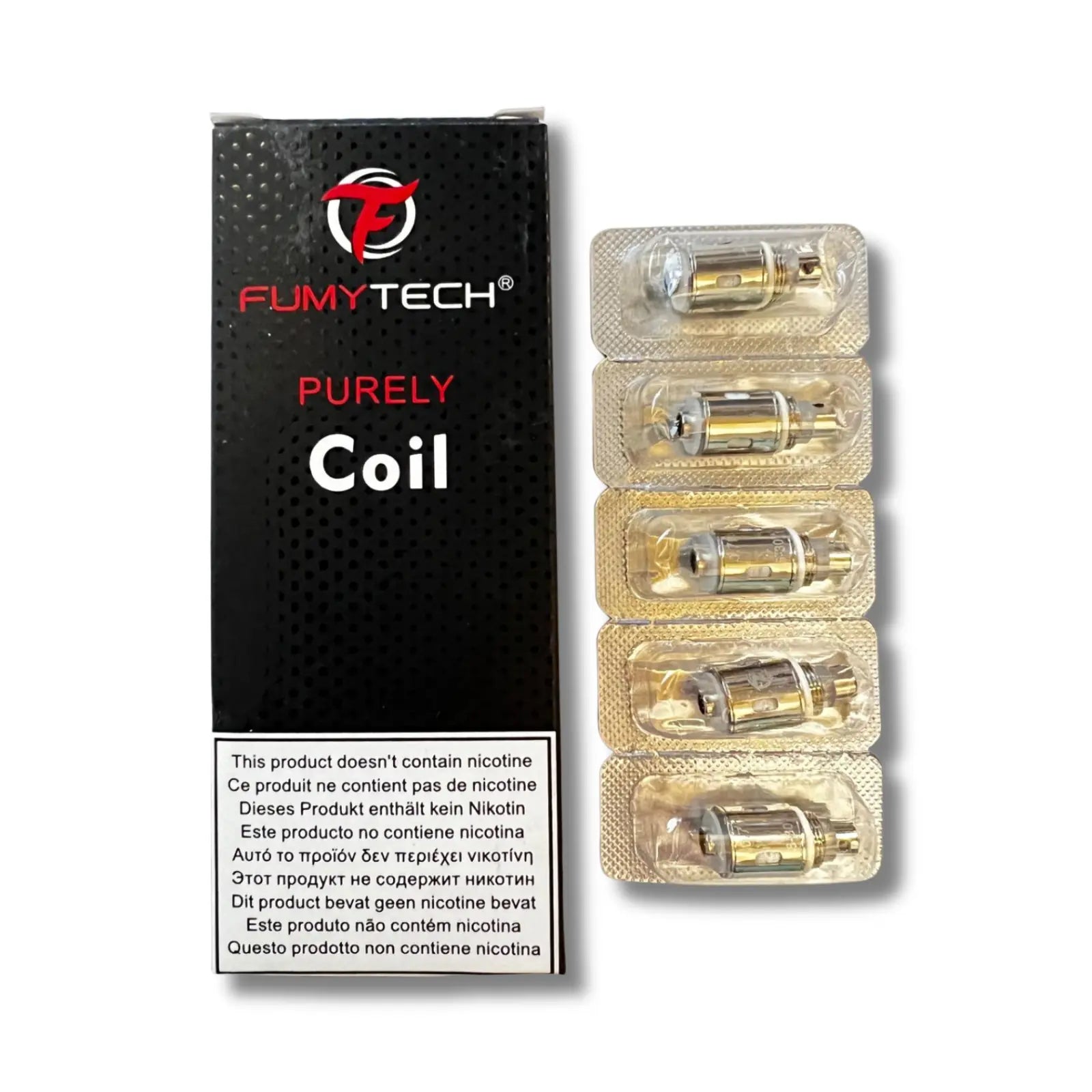 FUMYTECH purely coils 0 7 ohm 5er pack ersatzverdampferköpfe