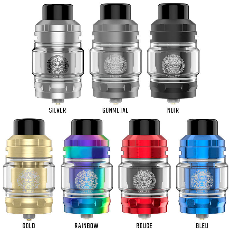 e-zigarette geekvape verdampferkopf clearomizer zeus subohm 7 farben