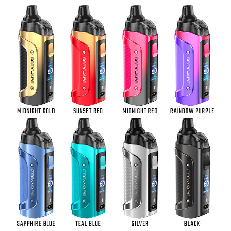 e-zigaretten geekvape aegis boost3, 8 verschiedene farben