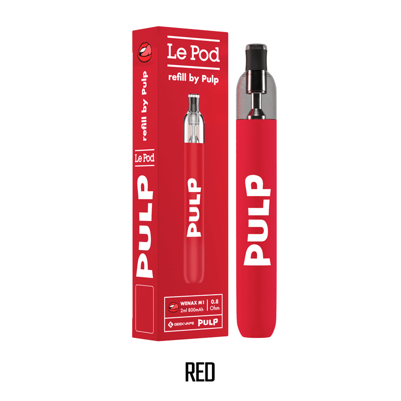 e-zigaretten geekvape pulp podsystem rot