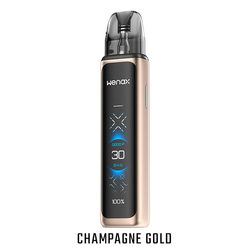 e-zigarette geekvape wenax q ultra champagne gold