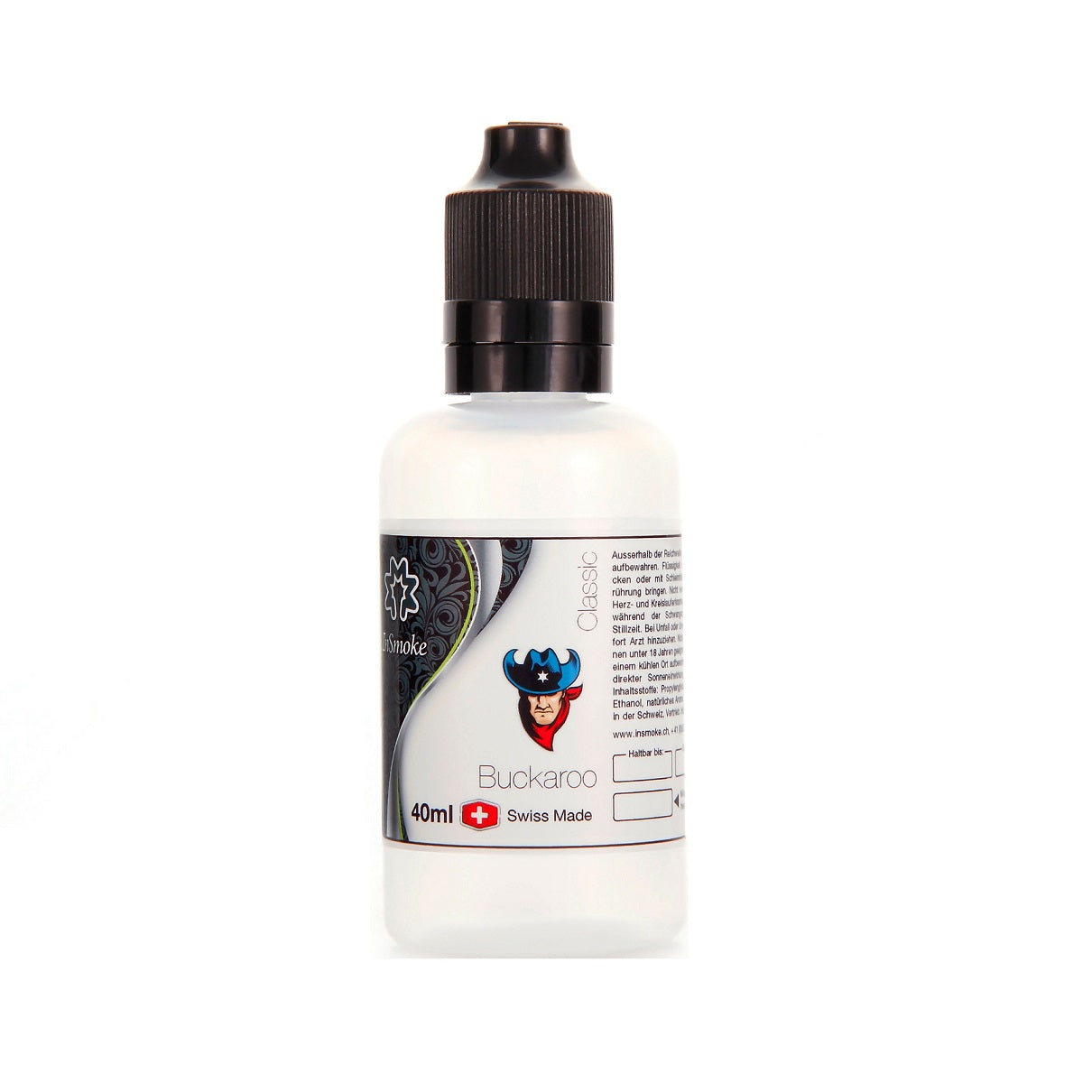 e-liquid insmoke buckaroo 40 ml ohne nikotin