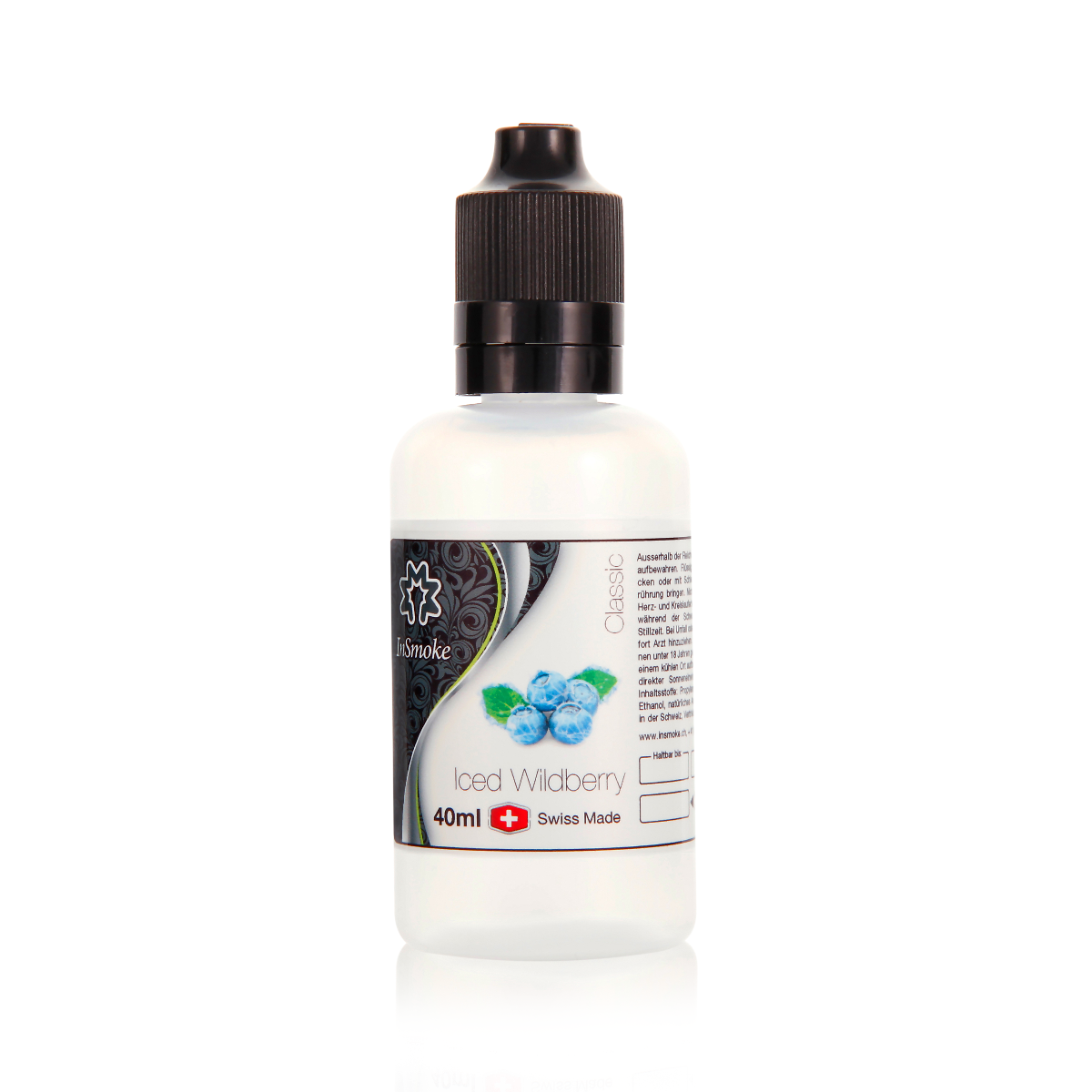 e-liquid insmoke iced wildberry 40 ml ohne nikotin
