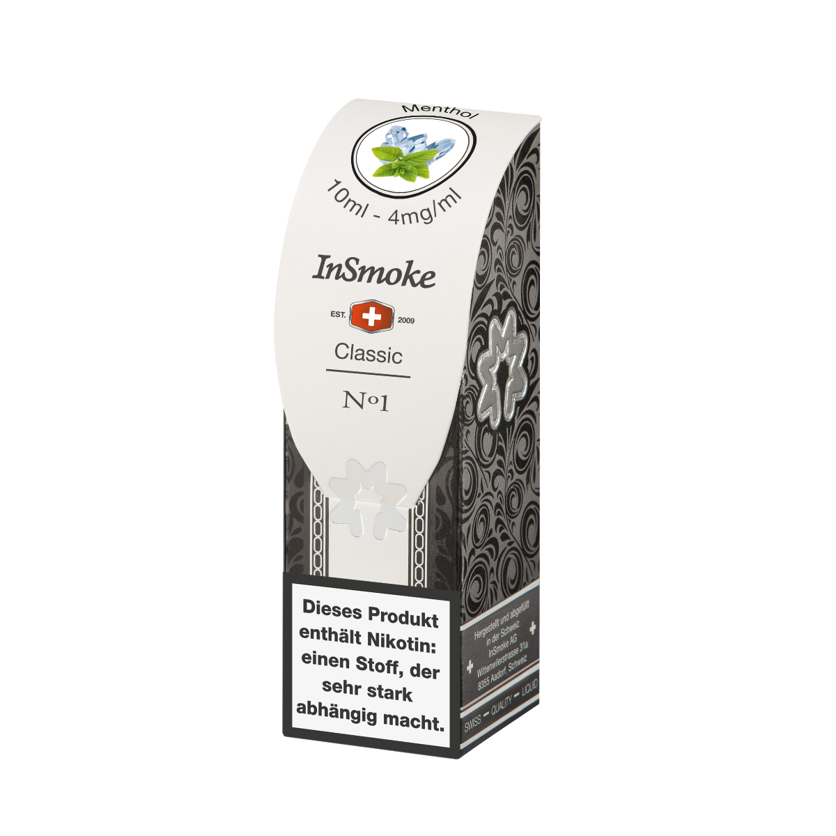 e-liquid insmoke menthol 10ml mit 4mg nikotin