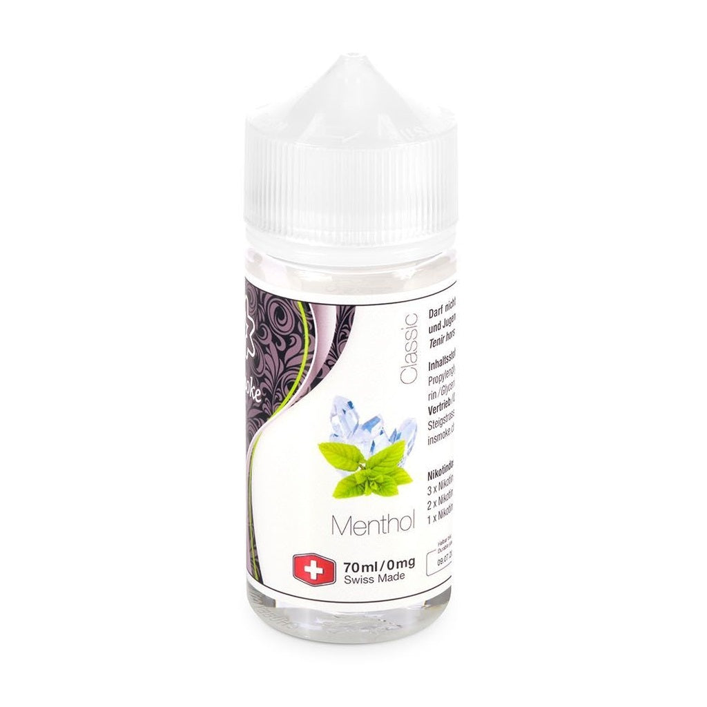 e-liquid insmoke menthol 70 ml ohne nikotin