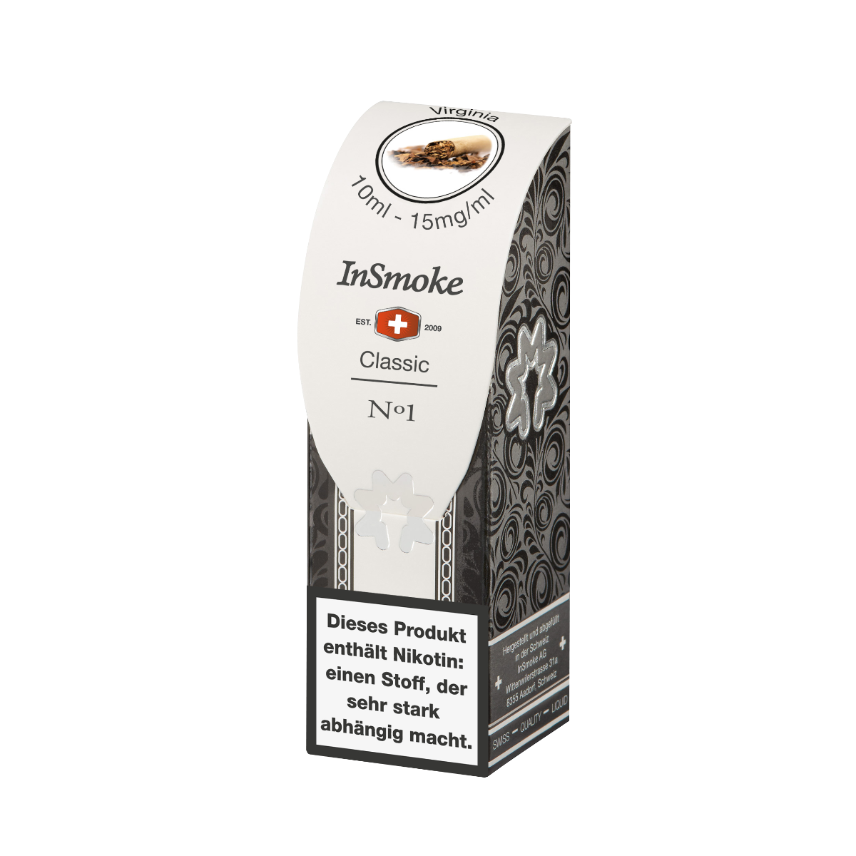 e-liquid insmoke virginia 10ml mit 15mg nikotin