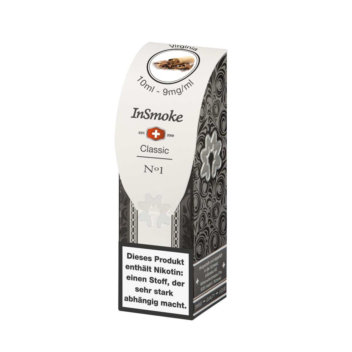 e-liquid insmoke virginia 10ml mit 9mg nikotin