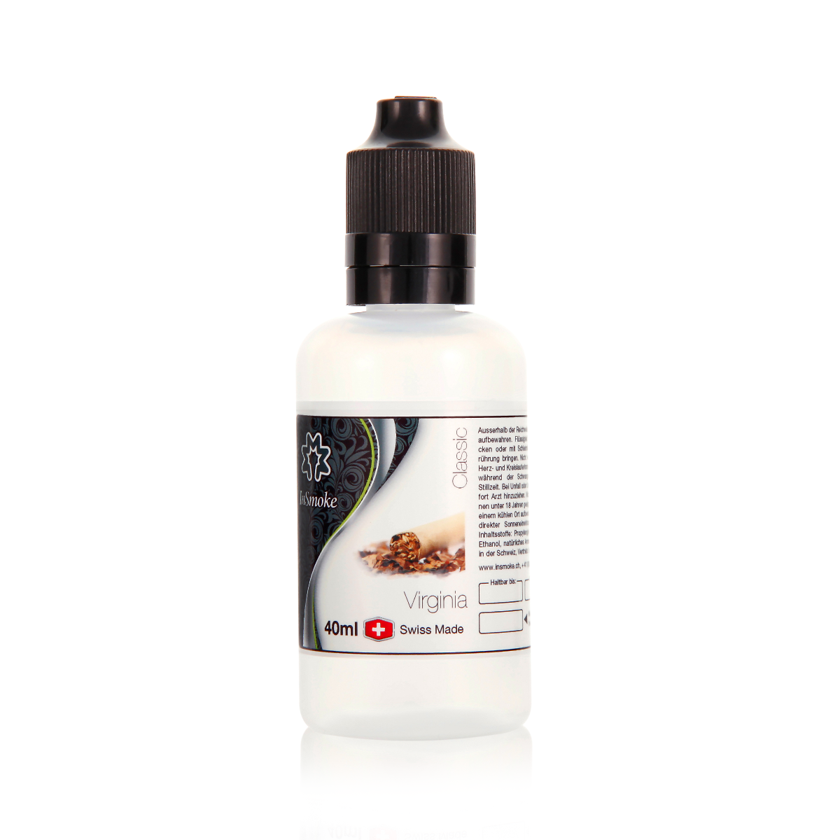 e-liquid insmoke virginia tabak 40 ml ohne niktoin