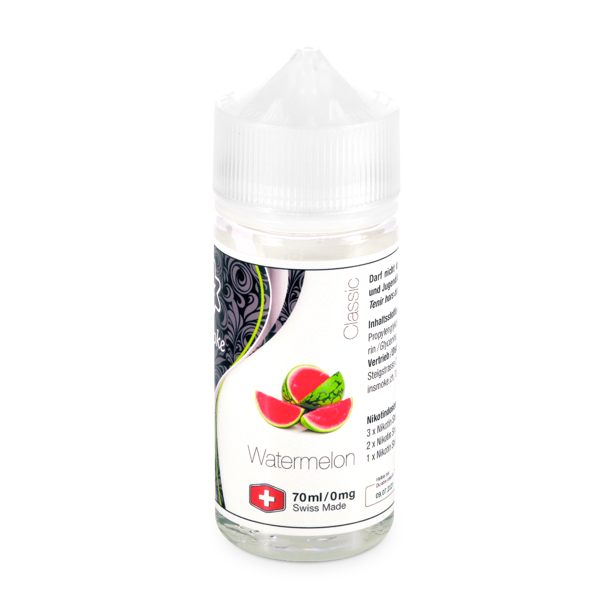 e-liquid insmoke watermelon 70 ml ohne nikotin