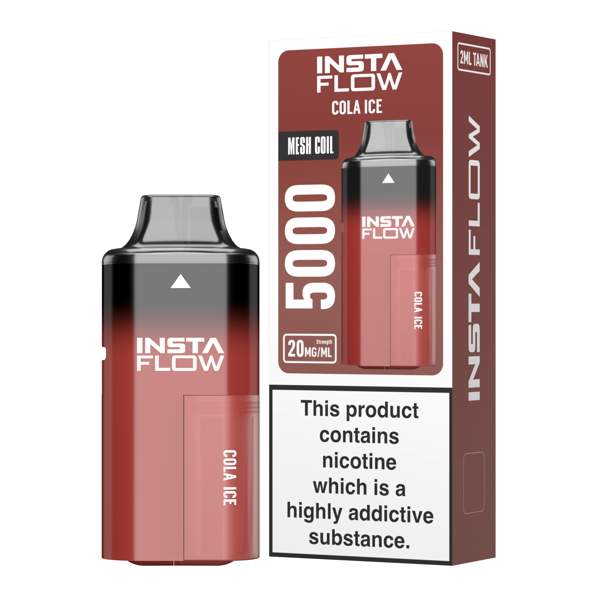 vape instaflow von instabar cola ice mit 20mg nikotin 5000 puffs