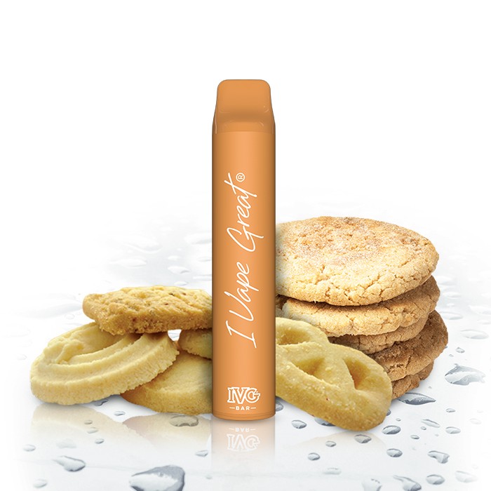 ivg plus+ vape 800 puffs 20mg nikotin cookies