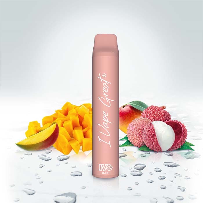 ivg plus+ vape 800 puffs 20mg nikotin mango lychee