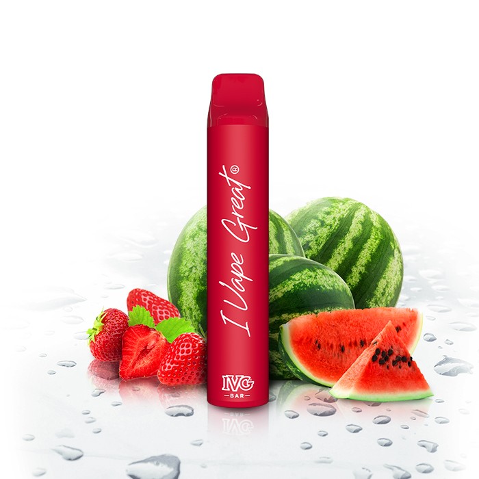 ivg plus+ vape 800 puffs 20mg nikotin strawberry watermelon