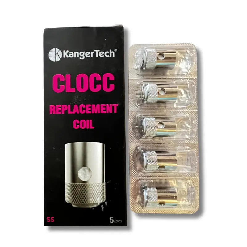 KANGERTECH clocc sus coils 0 5 ohm 5er pack ersatzverdampferköpfe