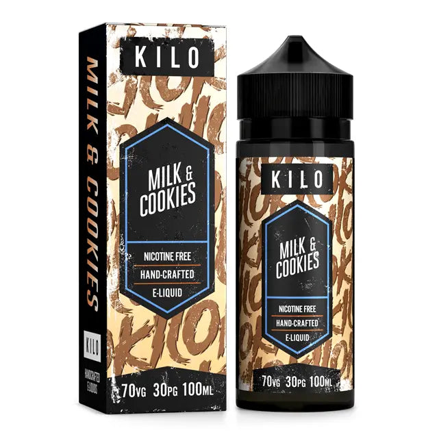 e-liquid kilo 100ml ohne nikotin milk & cookies