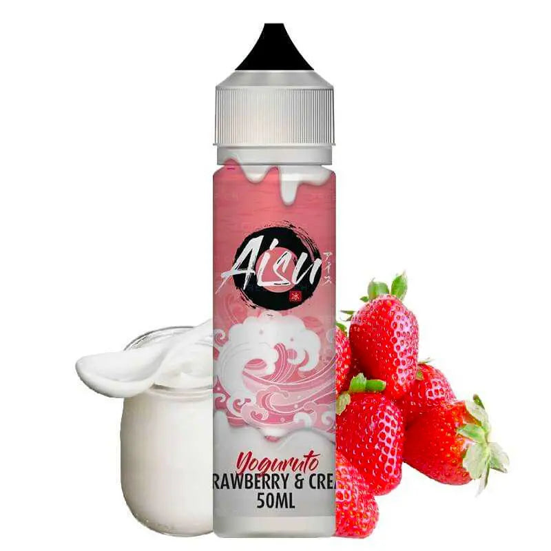 e-liquid aisu strawberry cream 50ml ohne nikotin