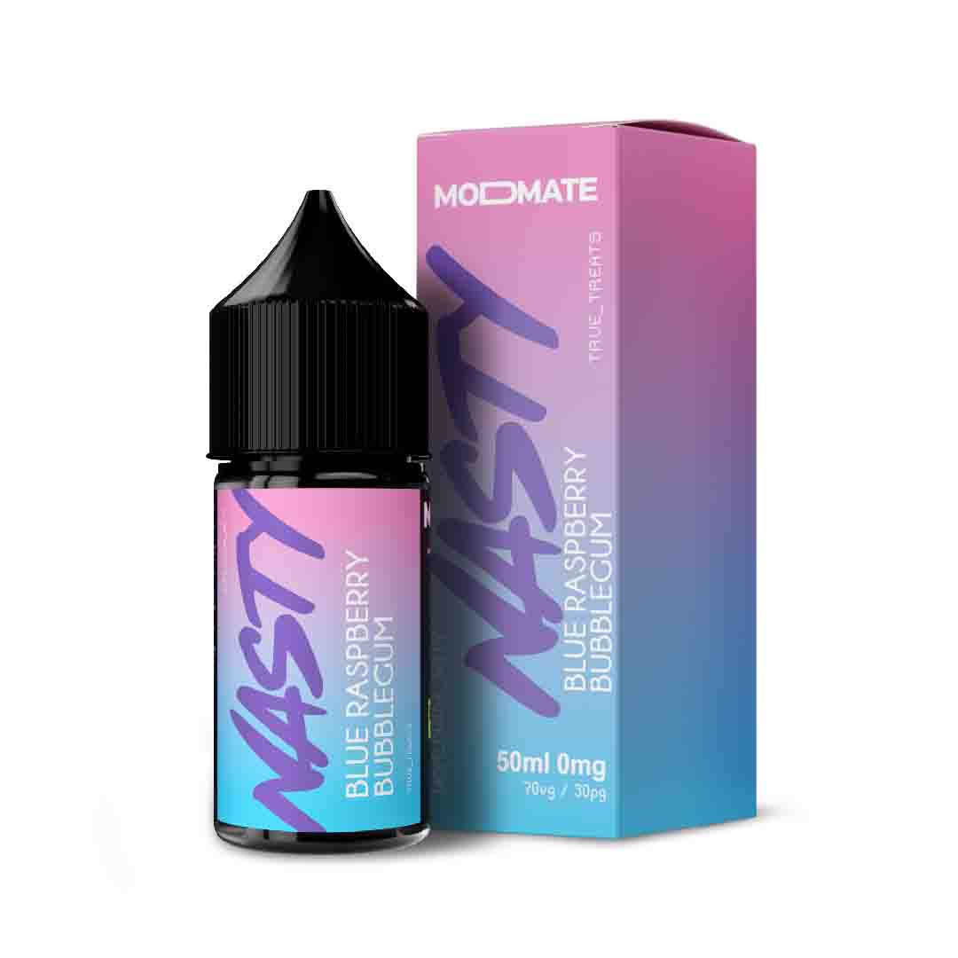 e-liquid nasty modmate blue raspberry bubblegum 50ml ohne nikotin