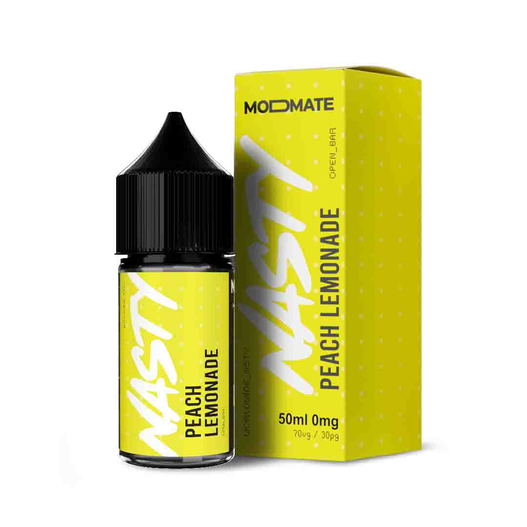 e-liquid nasty modmate peach lemonade 50ml ohne nikotin