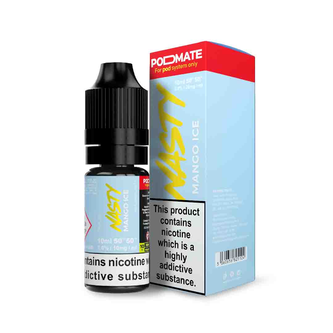e-liquid nasty podmate mango ice 10ml 10mg nikotin