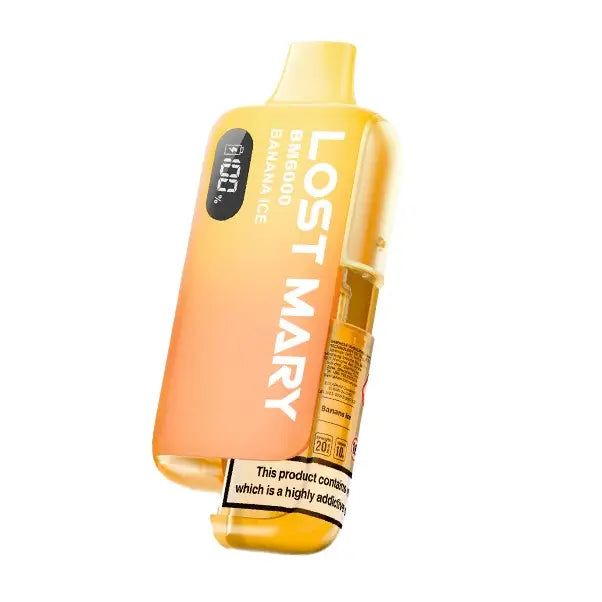LOST MARY vape 6000 puffs 20mg nikotin banana ice