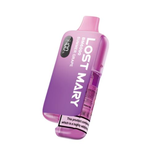 lost mary vape bm6000 summer grape 20mg nikotin