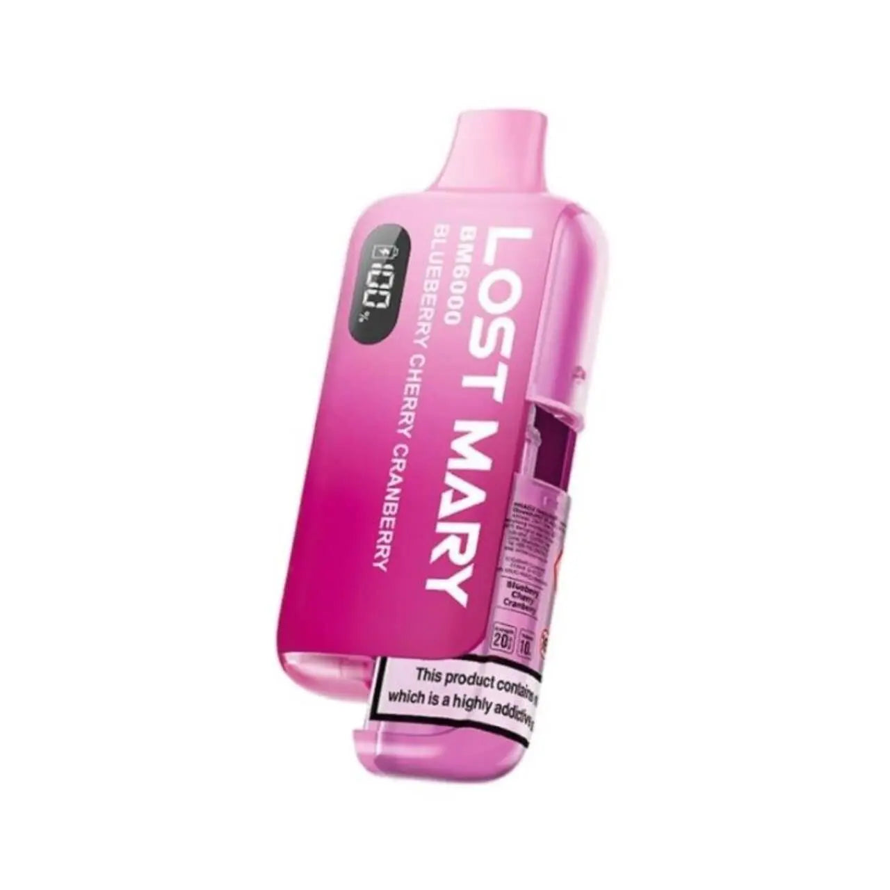 Lost Mary BM6000 Vape - Blueberry Cherry Cranberry 20mg