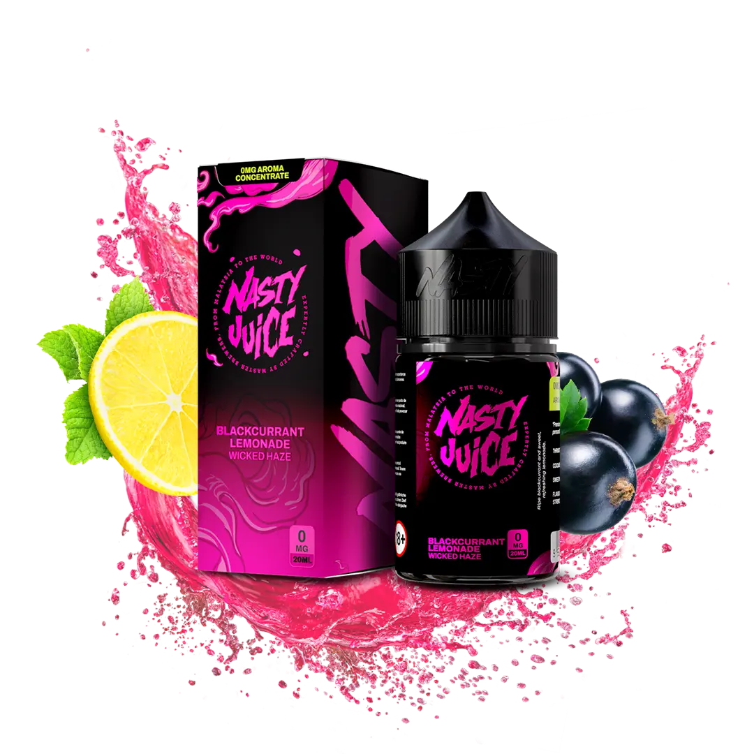 NASTY juice wicked haze 20ml aroma ohne nikotin schwarze johannisbeere limonade