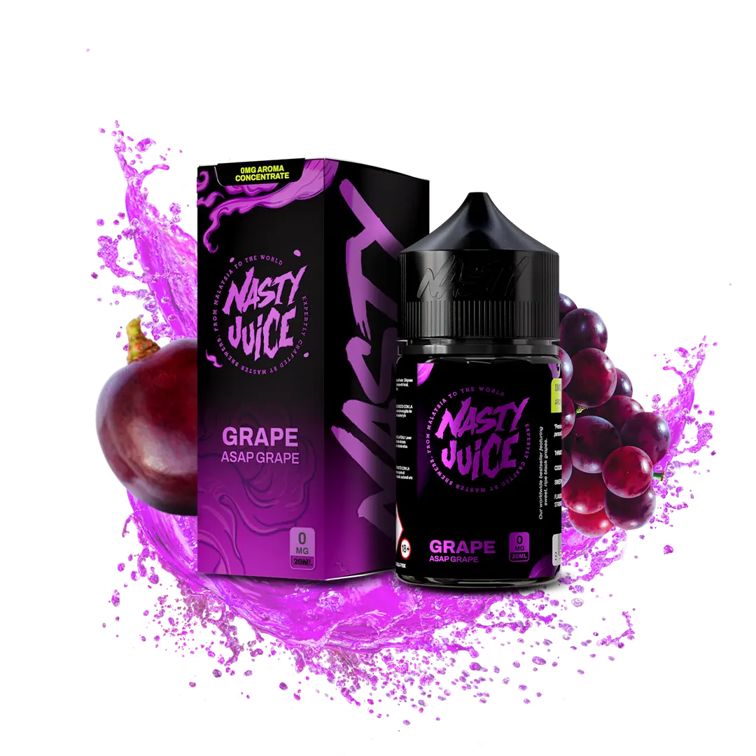 NASTY juice asap grape 20 mg e-liquid weintraube mit einer frischenote