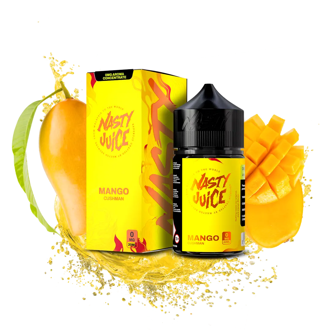 NASTY juice e-liquid 20ml aroma cushman 0mg mango mix