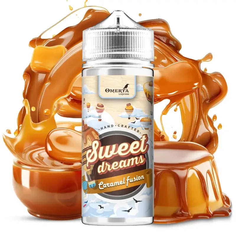 Omerta E-Liquid 80ml - Sweet Dreams Caramel Fusion 0mg