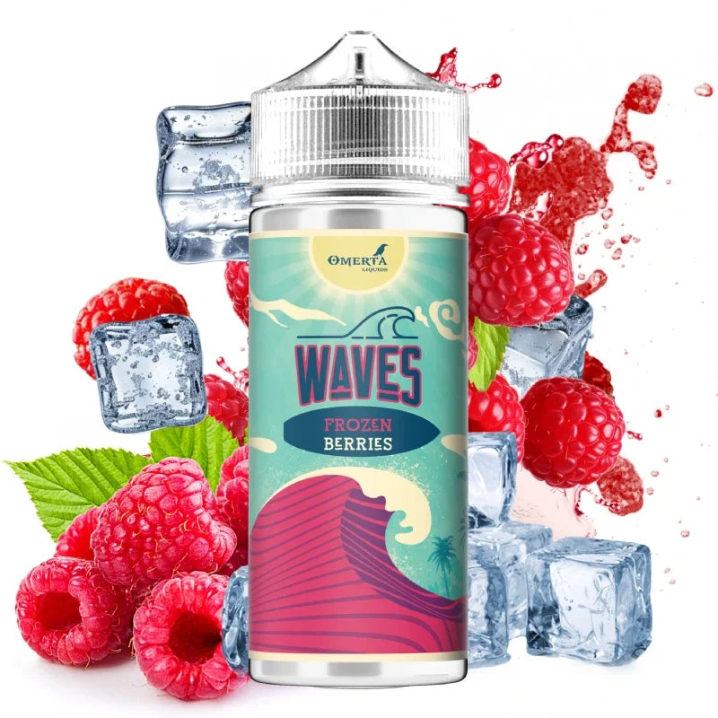 Omerta E-Liquid 80ml - Waves Frozen Berries 0mg