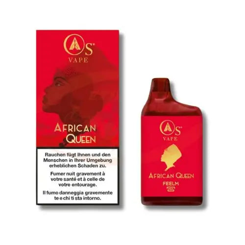 os vape african queen geheimrezeptur aus 16 verschiedenen früchten mit 10000 puffs und 20mg nikotin