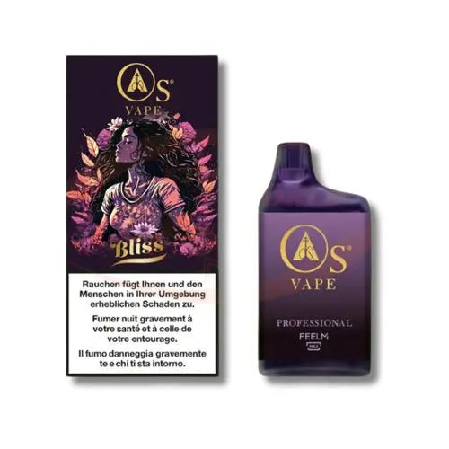 os vape bliss traube mit 10000 puffs und 20mg nikotin