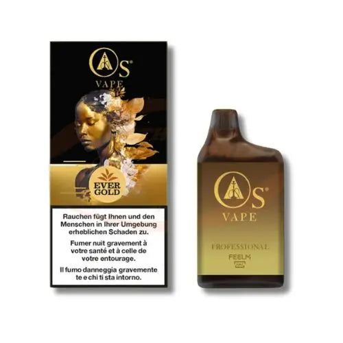 Os Vape 10000 Ever Gold - Ananas 20mg | Vapetown E-Zigaretten