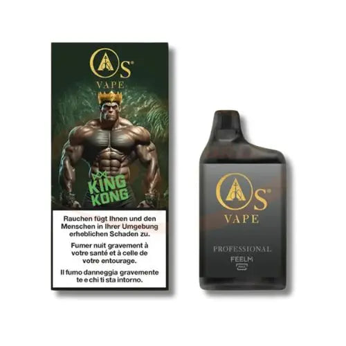 Os Vape 10000 King Kong - Cassis 20mg | Vapetown E-Zigaretten